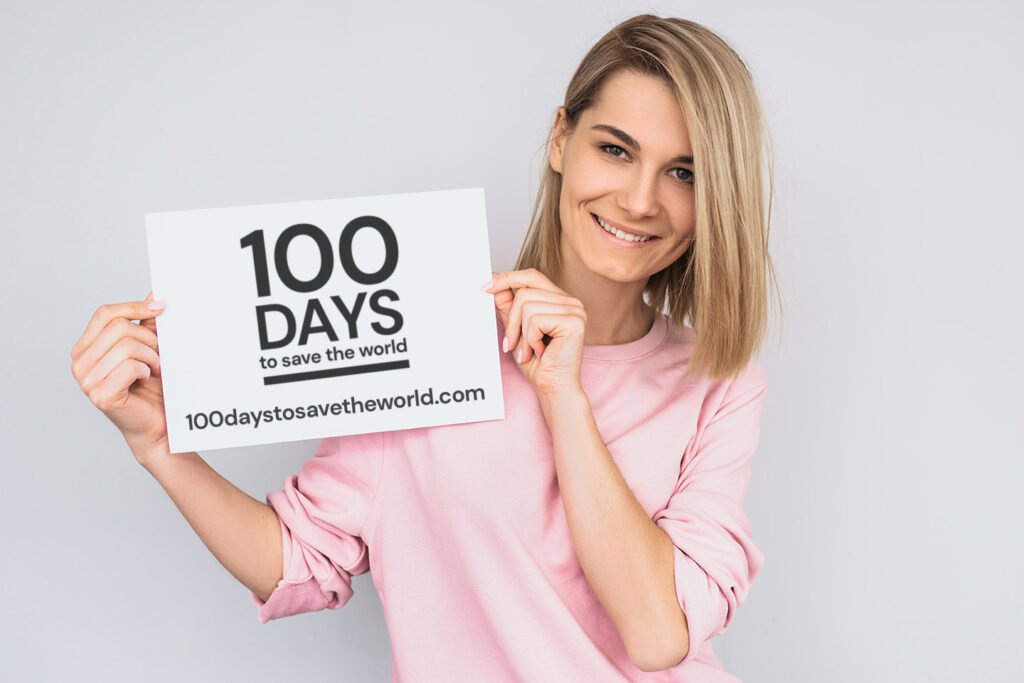 100 Days to Save the World banner