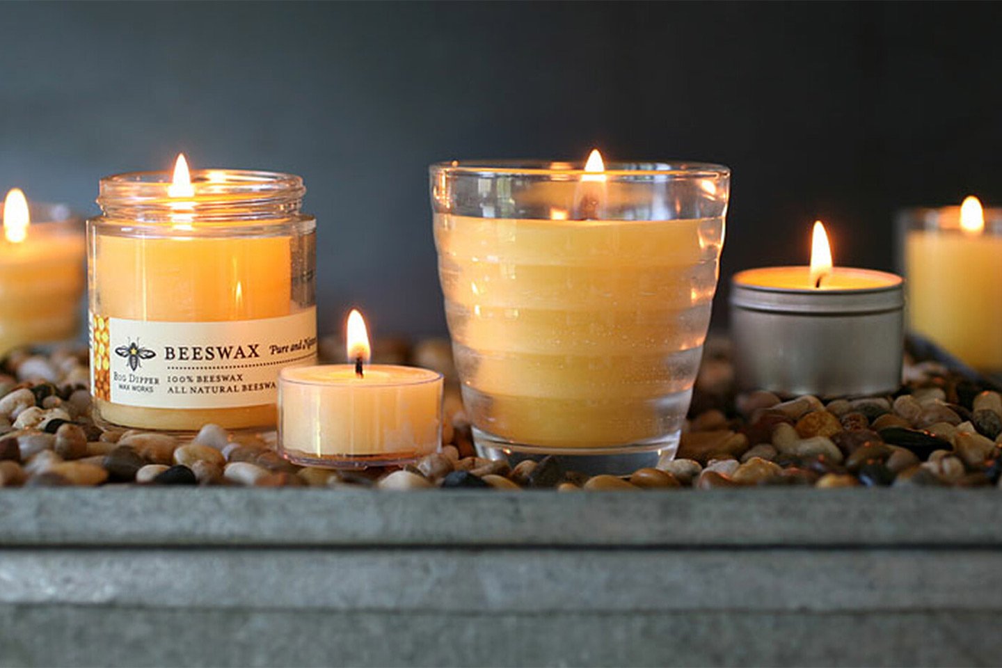 Beeswax candles