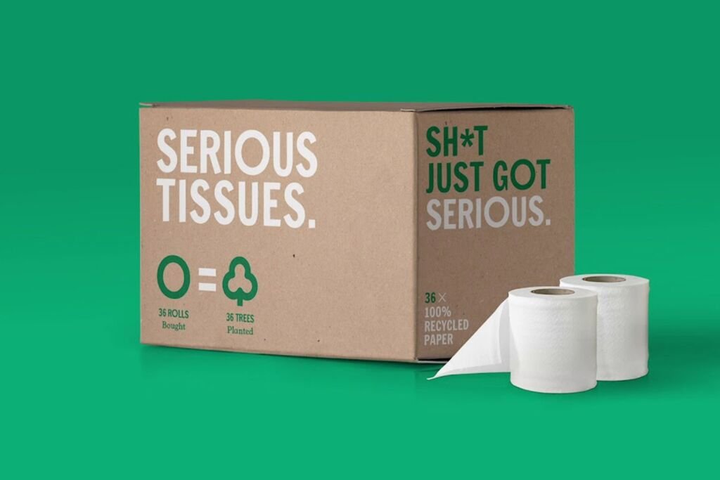 Switch to carbonneutral, plasticfree toilet paper that plants trees