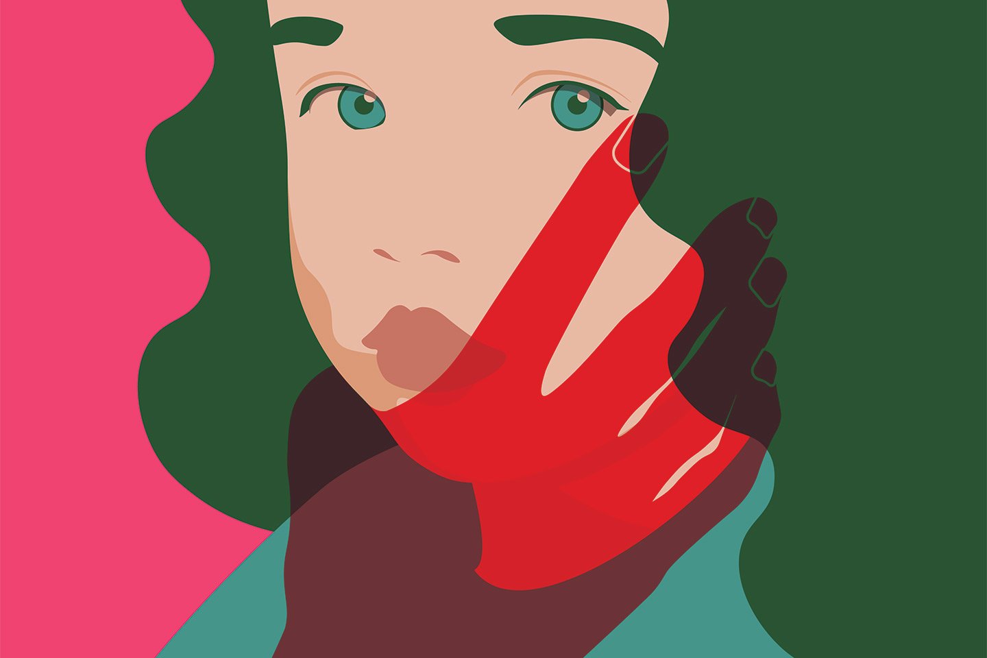 Child marriage illustration