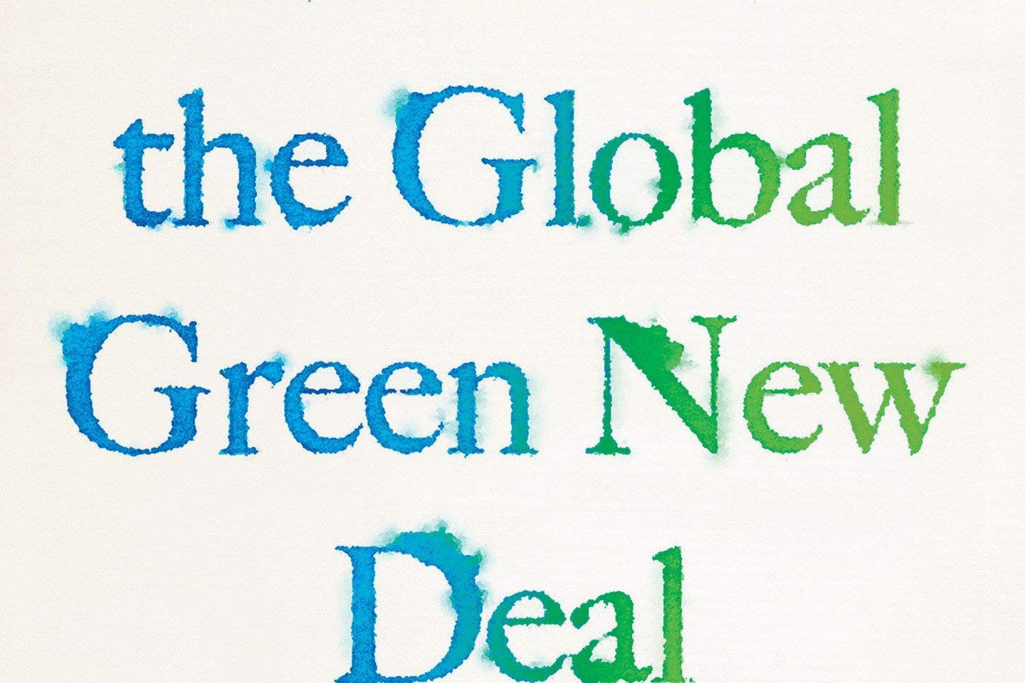 the Global Green New Deal