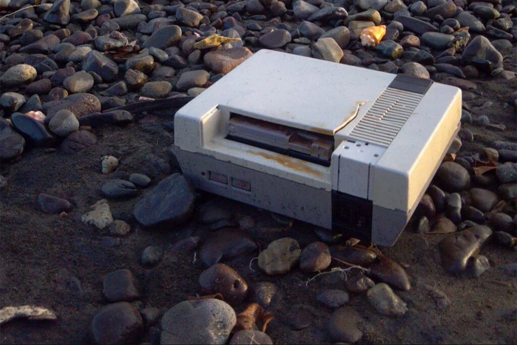 Nintendo found on beach