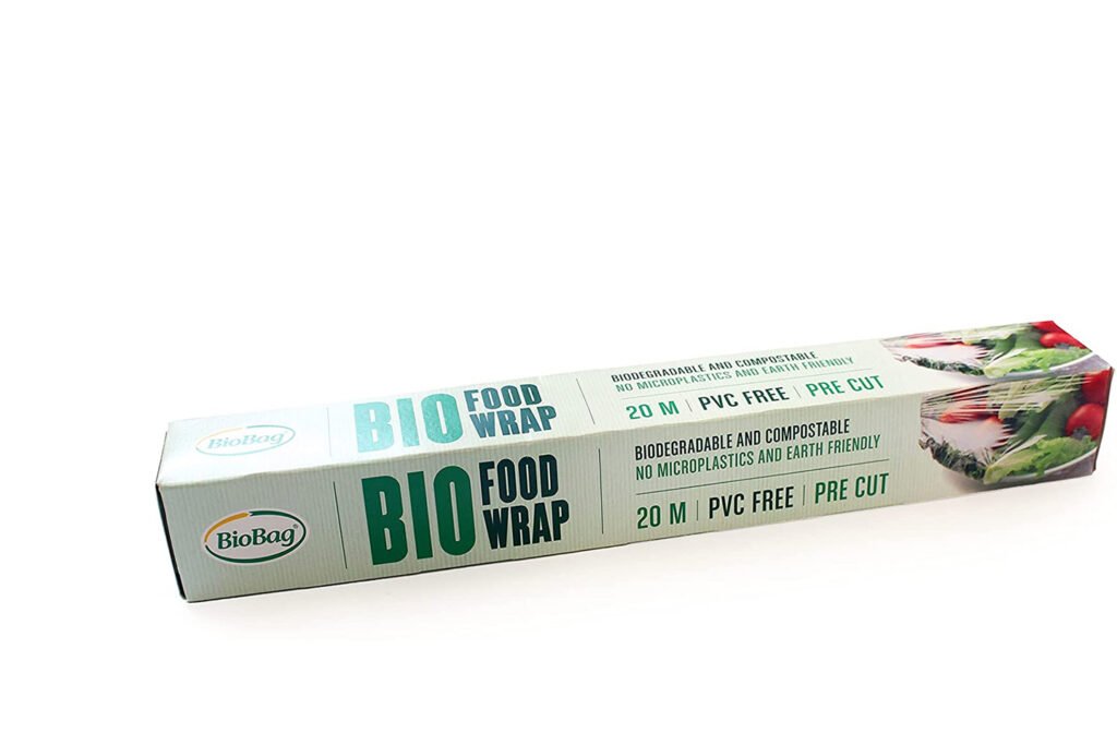 Biodegradable compostable food wraps plastic free cling film