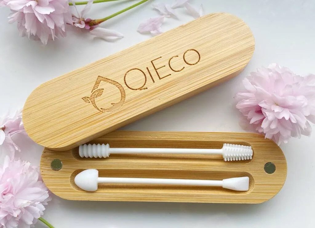Zero waste reusable cotton wool swab bud