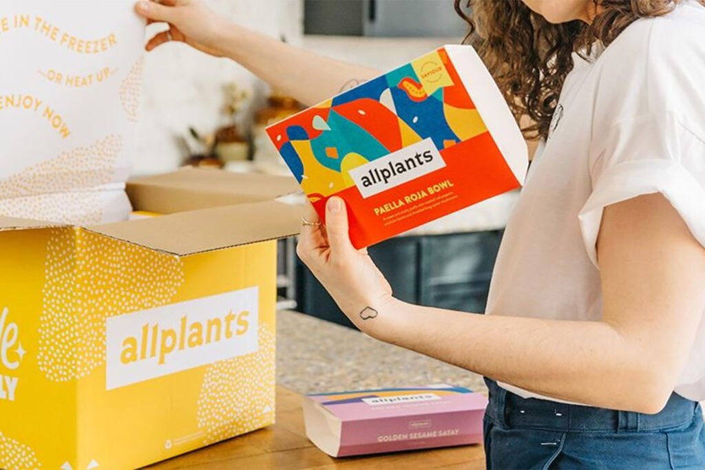 All Plants vegan meal delivery box