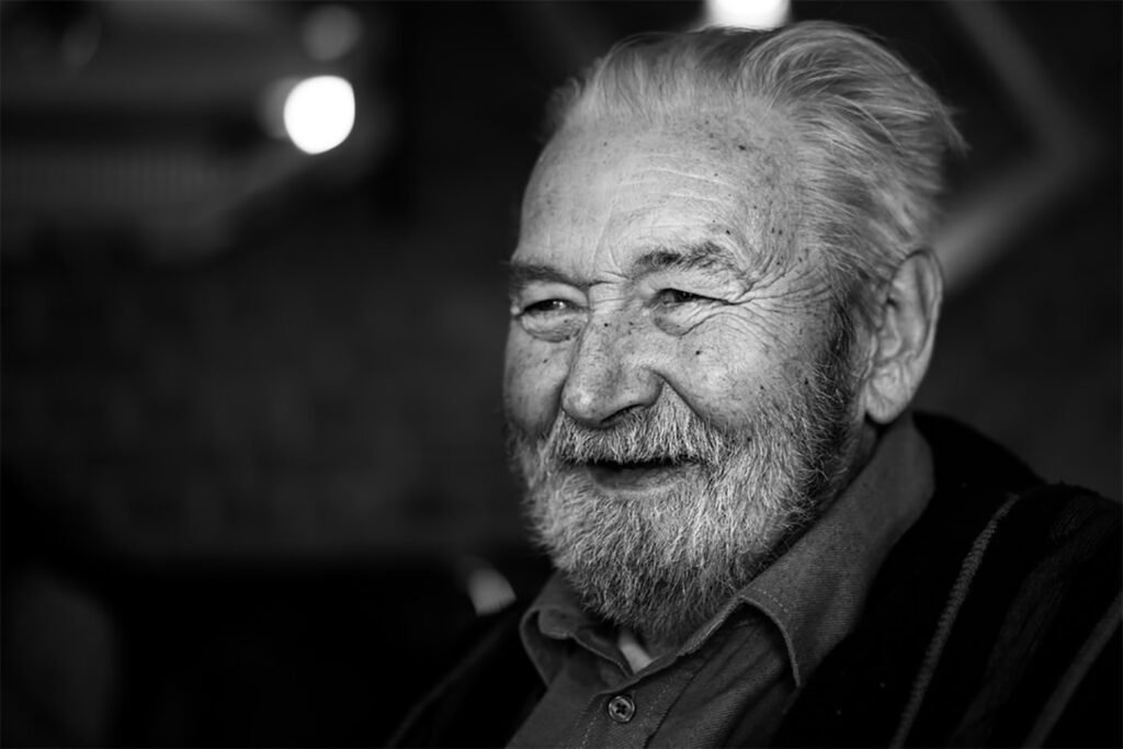 Old Irish Man smiling